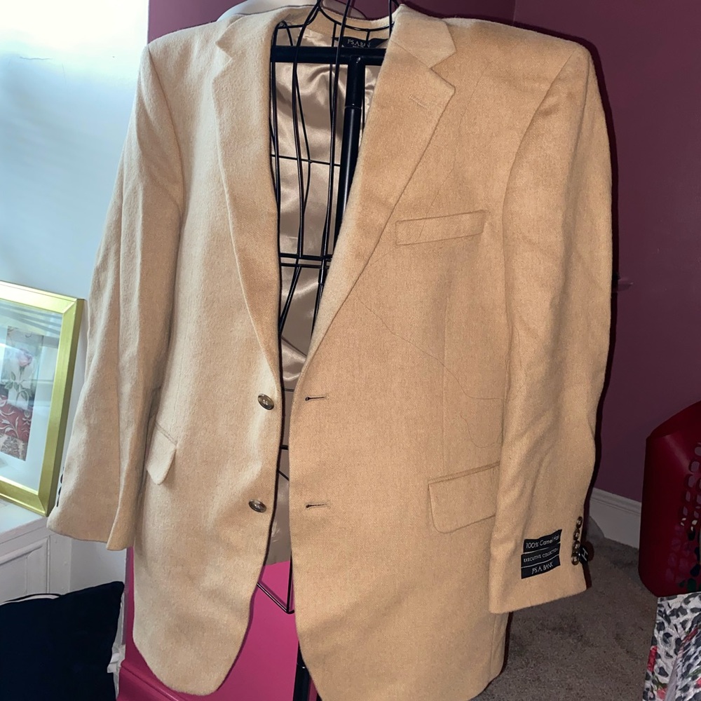 Jos A Banks Executive 43 Regular Camel Hair